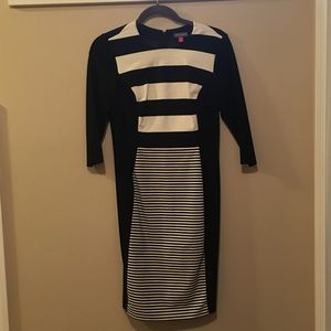 Vince Camuto Multi Stripe Dress | 0
